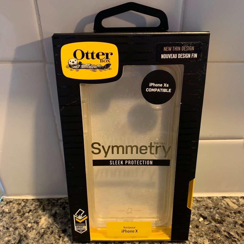 Otterbox symmetry clear case IPhone X/XS stardust